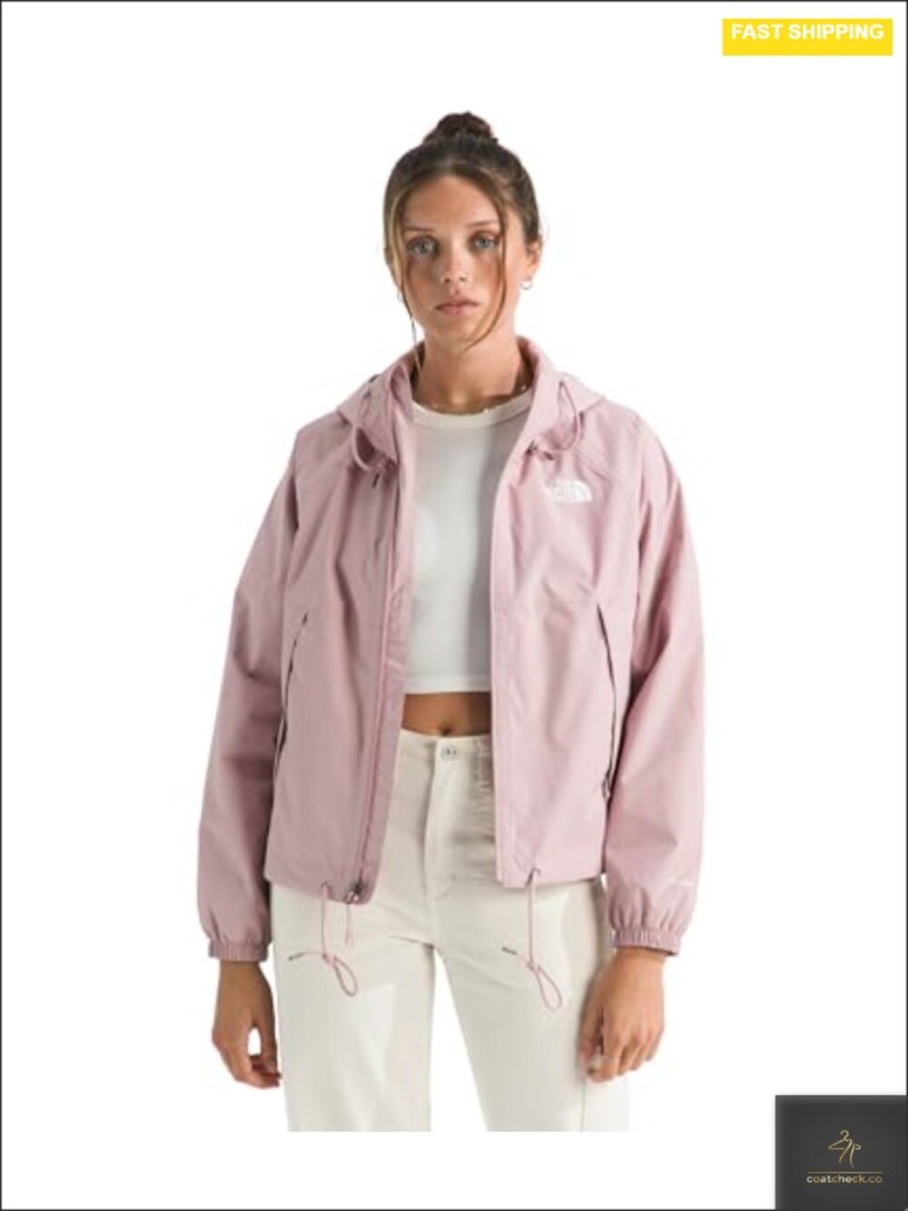 Women's Waterproof Rain Hoodie Jacket Windproof DryVent Plus Size